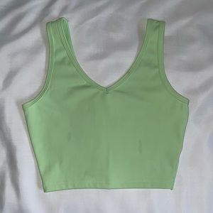 BuffBunny Two Faced Top Green XS